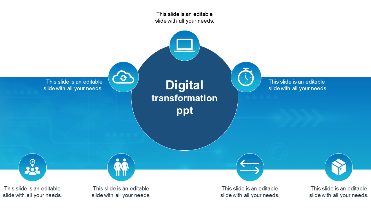digital transformation ppt-The business of digital transformation ppt
